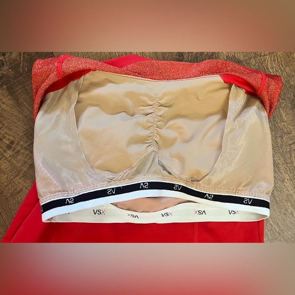 Victoria’s Secret VSX sparkly made sexy activewear tank top Sz small - Picture 6 of 7
